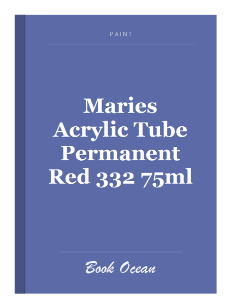 Maries Acrylic Tube Permanent Red 332 75ml