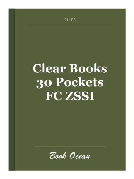 Clear Books 30 Pockets FC ZSSI