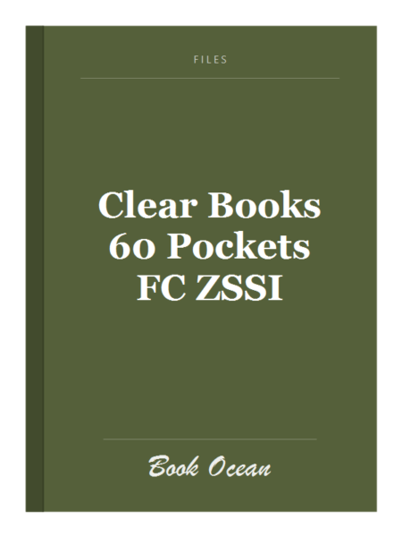 Clear Books 60 Pockets FC ZSSI