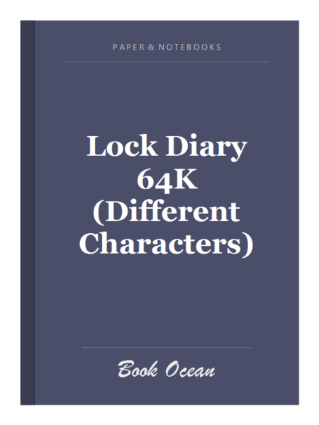 Lock Diary 64K (Different Characters)