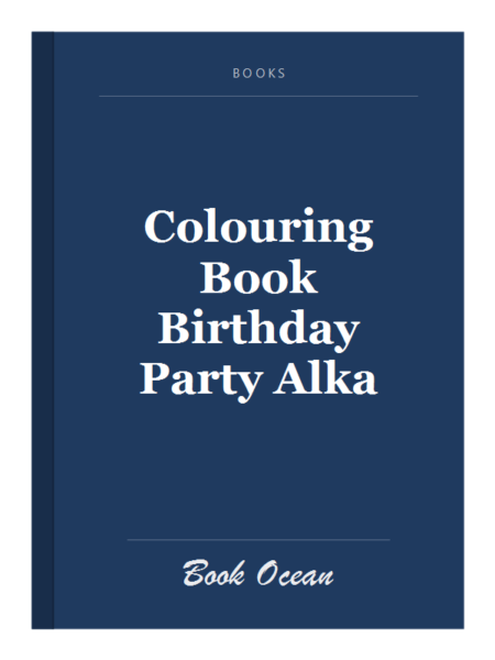 Colouring Book Birthday Party Alka