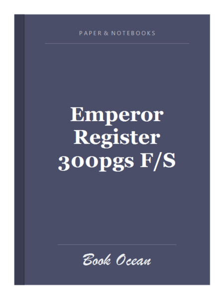 Emperor Register 300pgs F/S