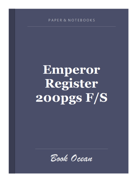 Emperor Register 200pgs F/S