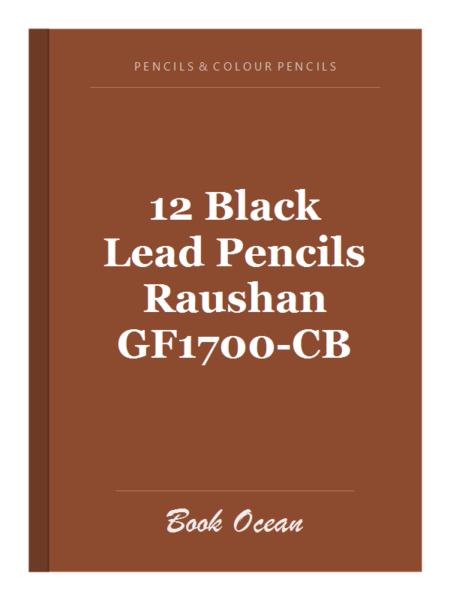 12 Black Lead Pencils Raushan GF1700-CB