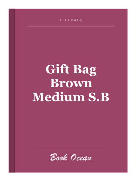 Gift Bag Brown Medium S.B