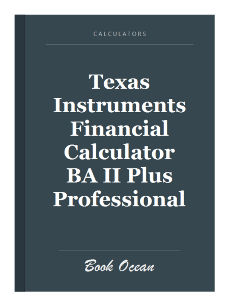 Texas Instruments Financial Calculator BA II Plus Professional