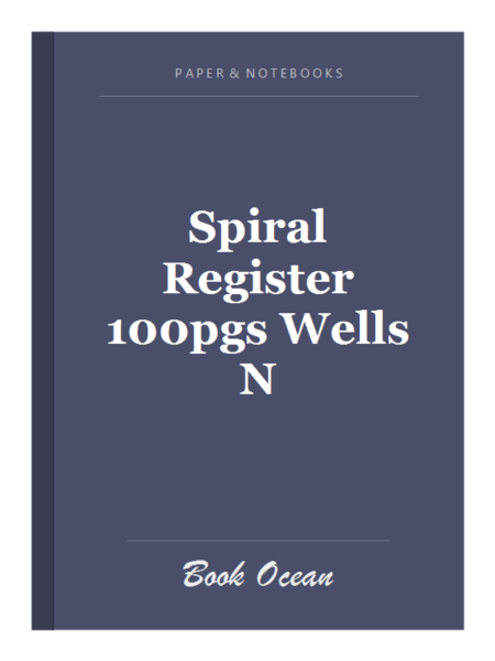 Spiral Register 100pgs Wells N