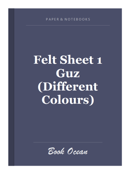 Felt Sheet 1 Guz (Different Colours)
