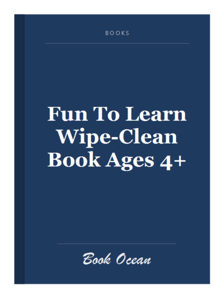 Fun To Learn Wipe-Clean Book Ages 4+