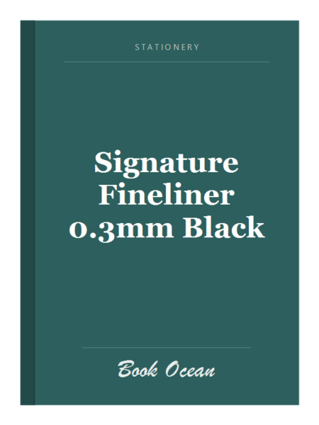 Signature Fineliner 0.3mm Black