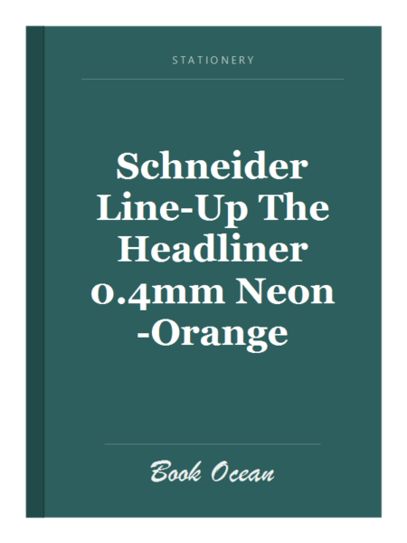 Schneider Line-Up The Headliner 0.4mm Neon-Orange