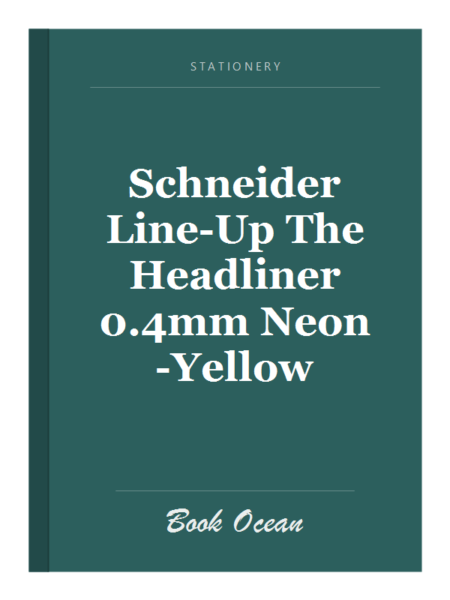 Schneider Line-Up The Headliner 0.4mm Neon-Yellow