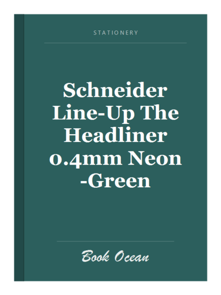 Schneider Line-Up The Headliner 0.4mm Neon-Green