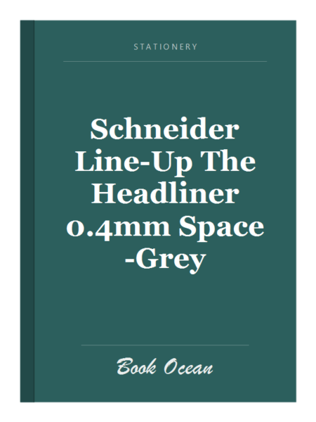 Schneider Line-Up The Headliner 0.4mm Space-Grey