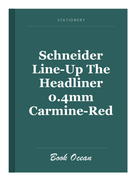 Schneider Line-Up The Headliner 0.4mm Carmine-Red