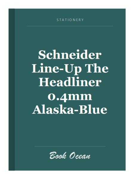 Schneider Line-Up The Headliner 0.4mm Alaska-Blue