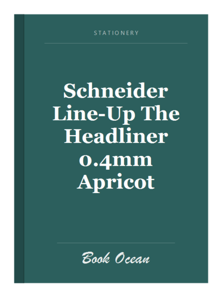 Schneider Line-Up The Headliner 0.4mm Apricot