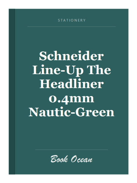 Schneider Line-Up The Headliner 0.4mm Nautic-Green
