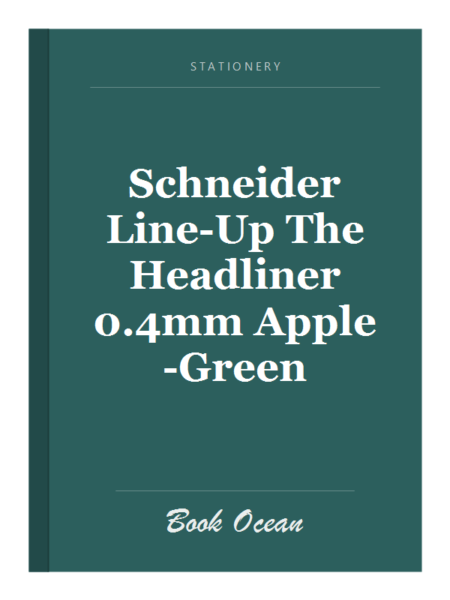 Schneider Line-Up The Headliner 0.4mm Apple-Green