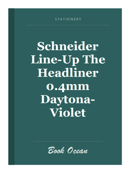 Schneider Line-Up The Headliner 0.4mm Daytona-Violet