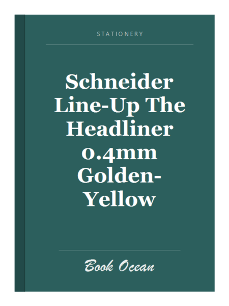 Schneider Line-Up The Headliner 0.4mm Golden-Yellow