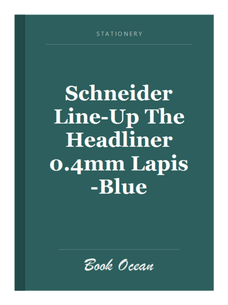 Schneider Line-Up The Headliner 0.4mm Lapis-Blue