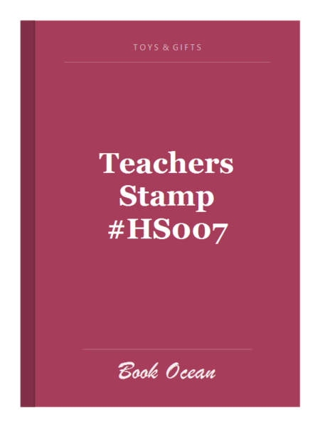 Teachers Stamp #HS007