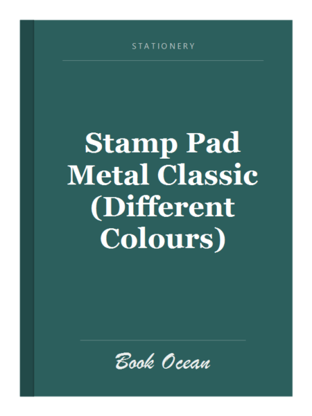 Stamp Pad Metal Classic (Different Colours)