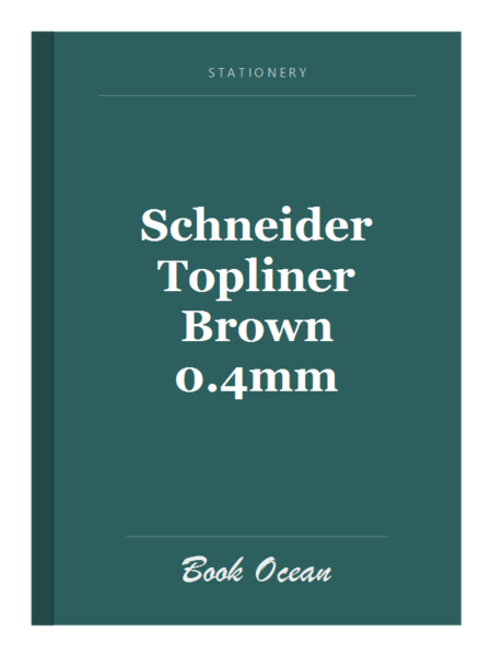 Schneider Topliner Brown 0.4mm