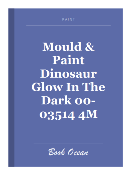 Mould & Paint Dinosaur Glow In The Dark 00-03514 4M