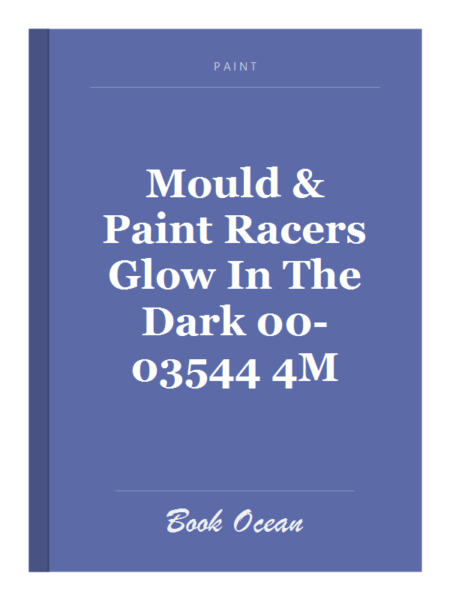 Mould & Paint Racers Glow In The Dark 00-03544 4M
