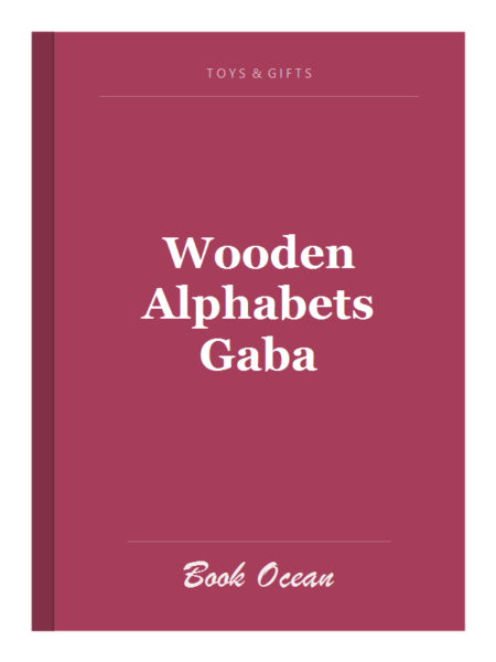 Wooden Alphabets Gaba