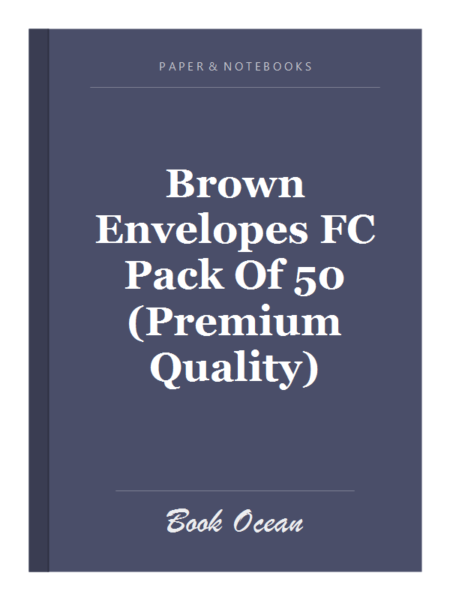 Brown Envelopes FC Pack Of 50 (Premium Quality)