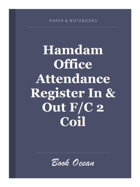 Hamdam Office Attendance Register In & Out F/C 2 Coil