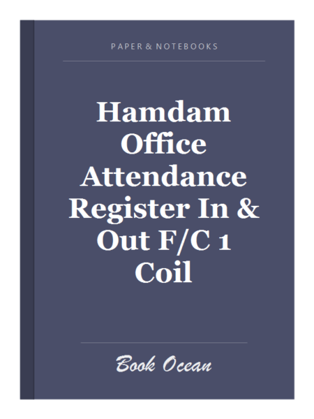 Hamdam Office Attendance Register In & Out F/C 1 Coil