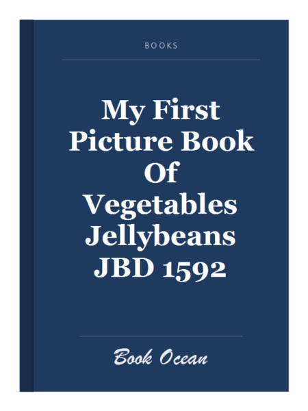 My First Picture Book Of Vegetables Jellybeans JBD 1592