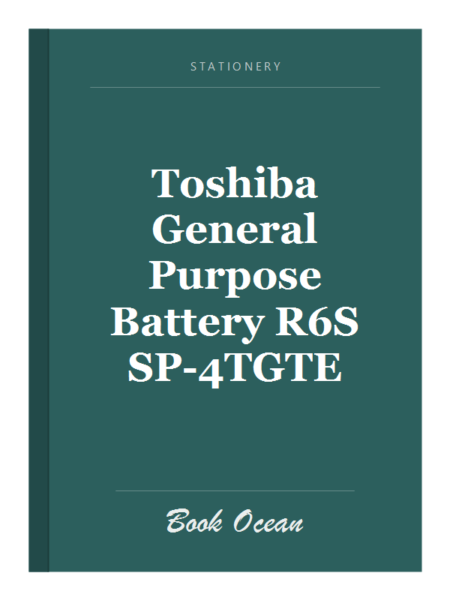Toshiba General Purpose Battery R6S SP-4TGTE
