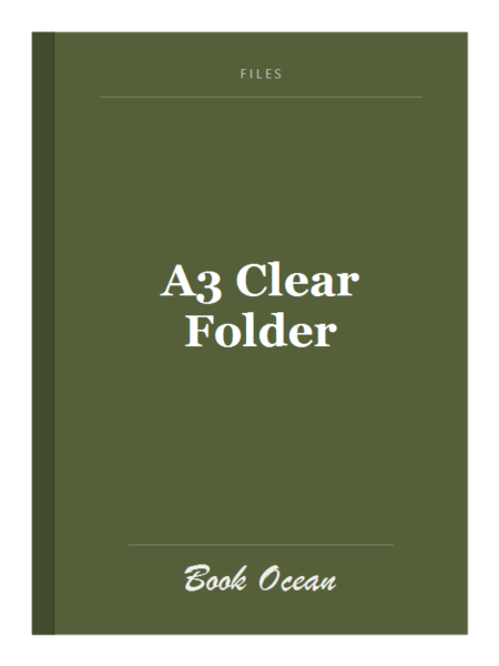 A3 Clear Folder