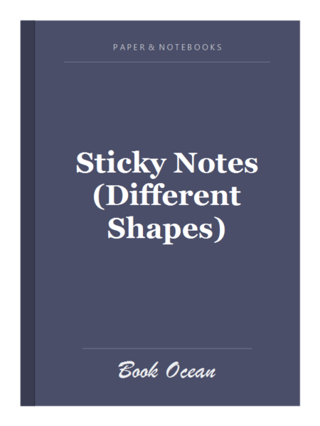 Sticky Notes (Different Shapes)