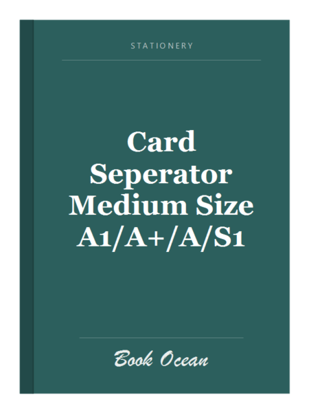 Card Seperator Medium Size A1/A+/A/S1