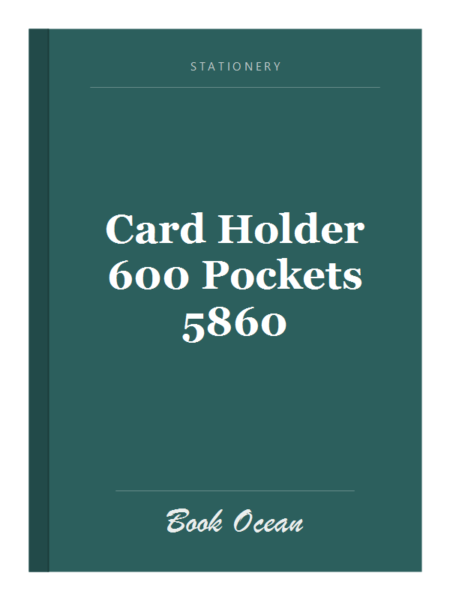 Card Holder 600 Pockets 5860