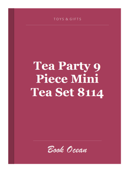 Tea Party 9 Piece Mini Tea Set 8114