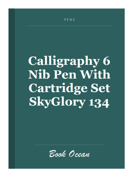 Calligraphy 6 Nib Pen With Cartridge Set SkyGlory 134