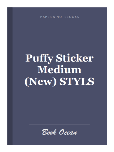Puffy Sticker Medium (New) STYLS