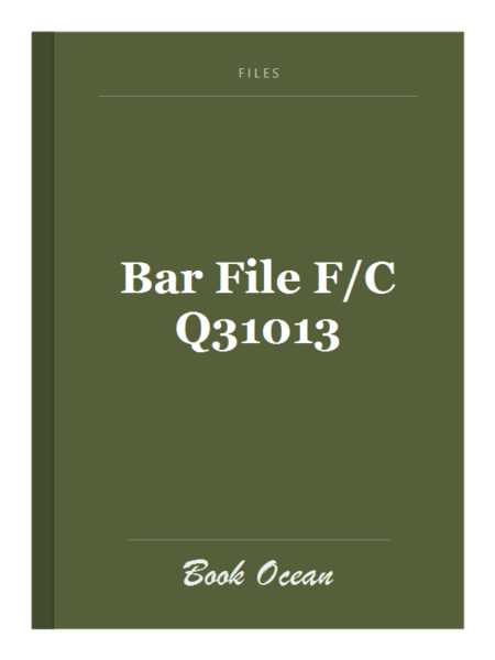 Bar File F/C Q31013
