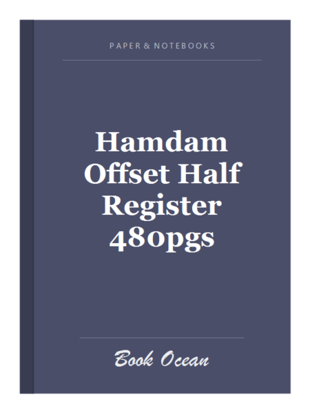 Hamdam Offset Half Register 480pgs