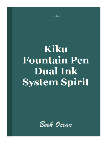 Kiku Fountain Pen Dual Ink System Spirit