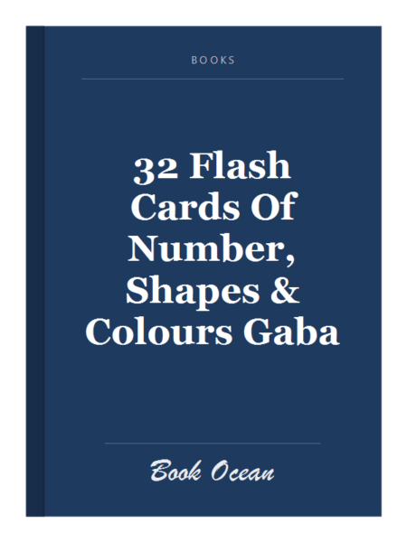 32 Flash Cards Of Number, Shapes & Colours Gaba