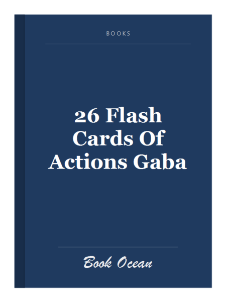 26 Flash Cards Of Actions Gaba