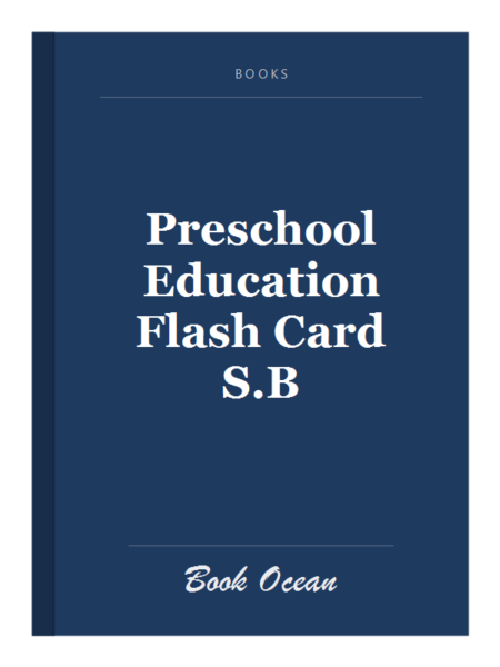 Preschool Education Flash Card S.B